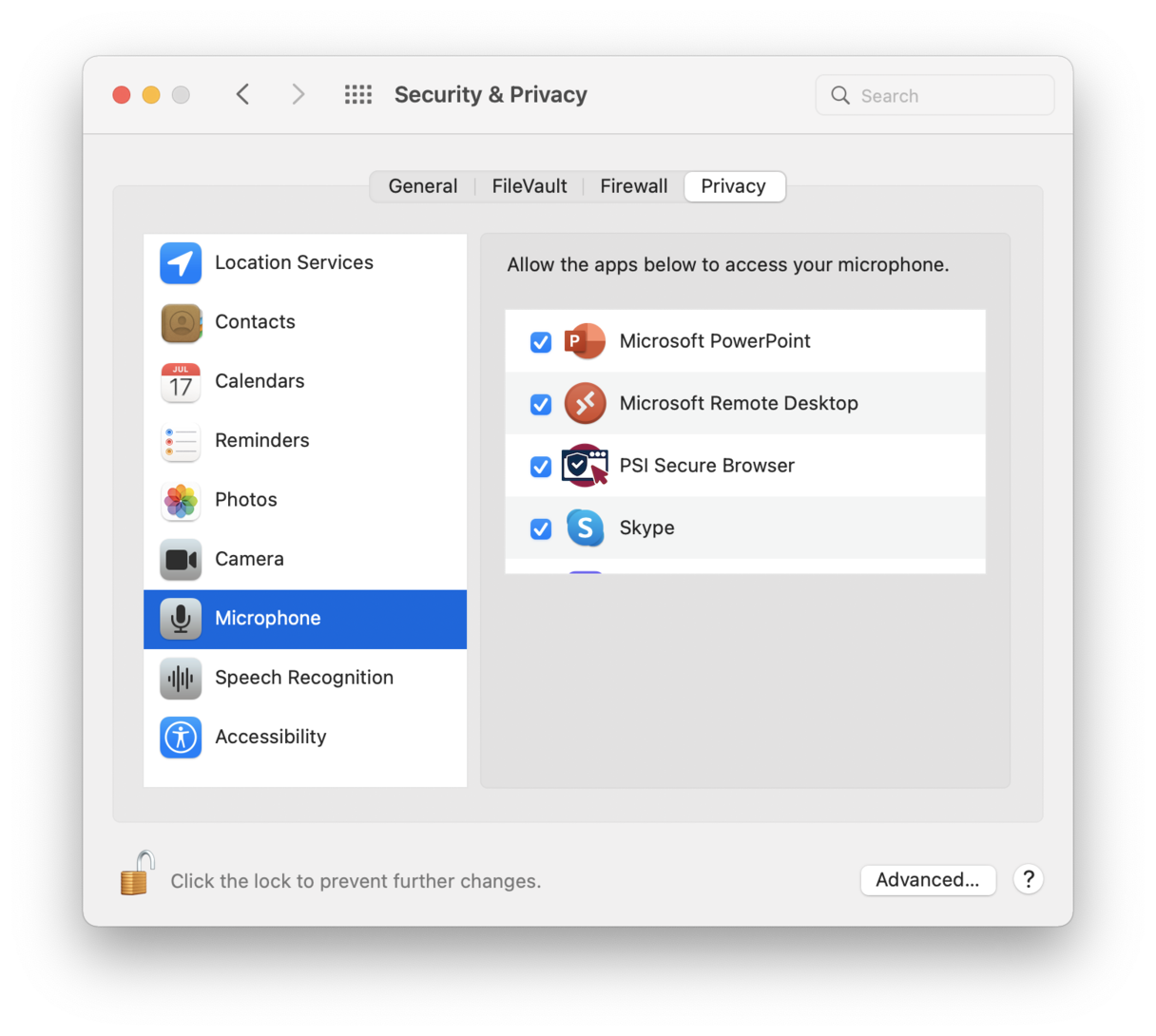 mac security update